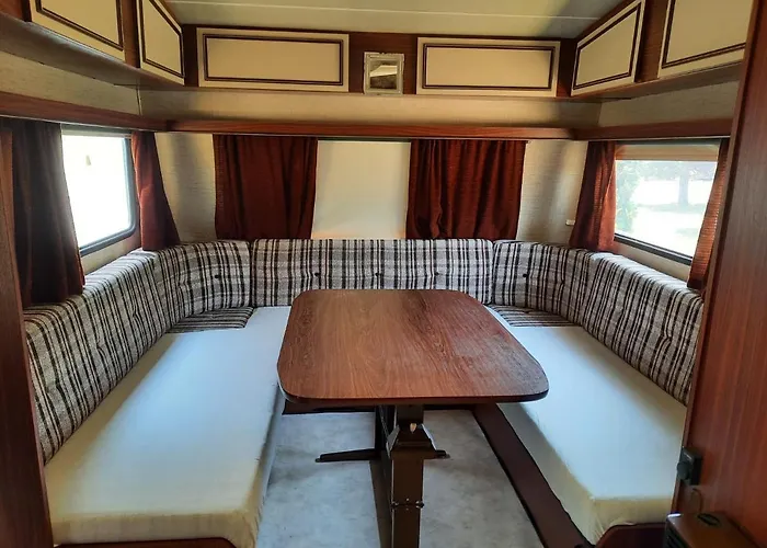 Mobil Home Sur Grand Terrain Cloture Et Arbore